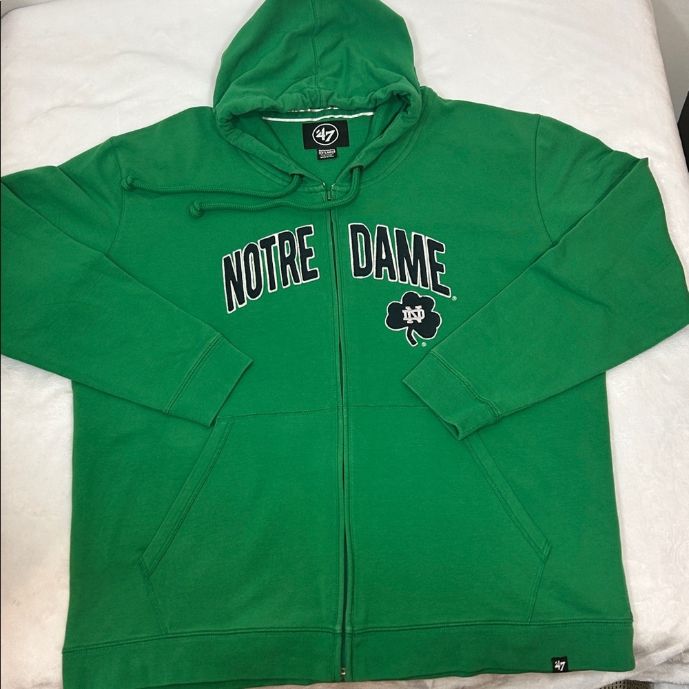 47 Notre Dame Full Zip Hoodie